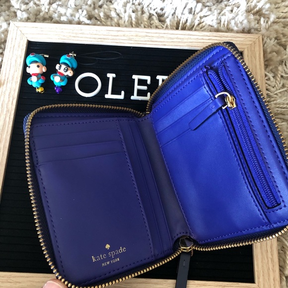 NWT {Kate Spade} Darci Wright Place Compact Wallet - Picture 3 of 5
